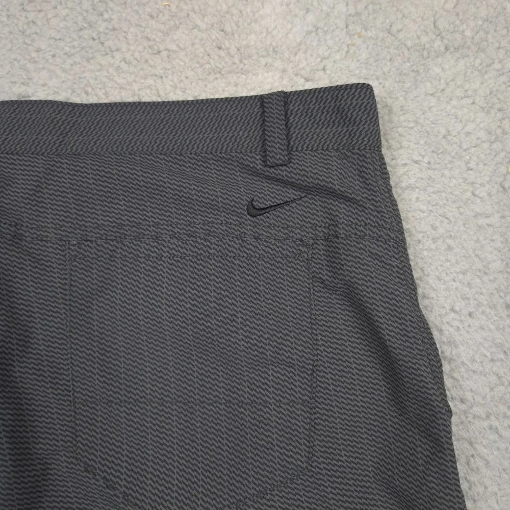 Nike Golf Tour Performance Dri-FIT Pants Mens 40x32‎ Gray Herringbone Stretch